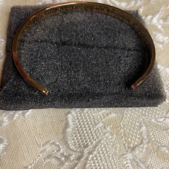 ⭐️Angemiel Engraving  Rose Gold Bracelets  for her - Picture 3 of 6